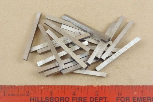 LOT OF 20 NEW UNUSED HSS 3/16&#034; CUTTING TOOL BITS 4 MACHINIST METAL TURNING LATHE