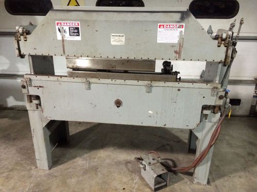 12 Ton Bantam B512 Press Brake 60&#034; Air Pneumatic Made In Usa Atek