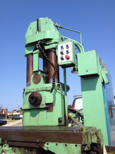 Kent Owens 2-20 Horizontal Milling Machine W/ Racine 30 Gal. 3hp Hydraulic Pump