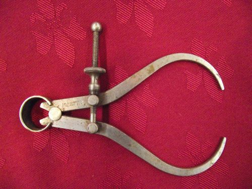 Starrett 4&#034; outside calipers, spring-type