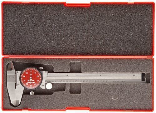 **BRAND NEW IN BOX**  Starrett Dial Caliper, Stainless Steel, Range 0&#034;-6&#034;