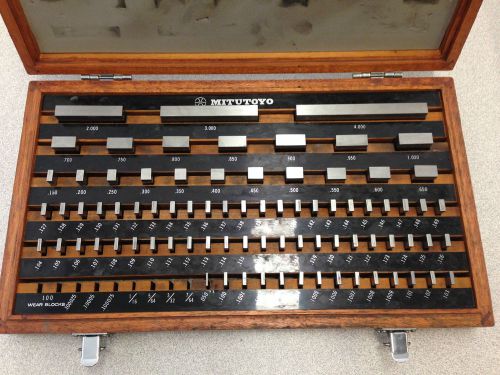 Mitutoyo 516-902 Gauge Block Set