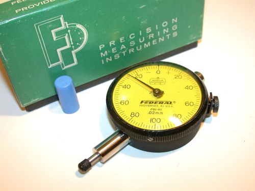 FEDERAL DIAL .02MM INDICATOR MODEL P8I-R1