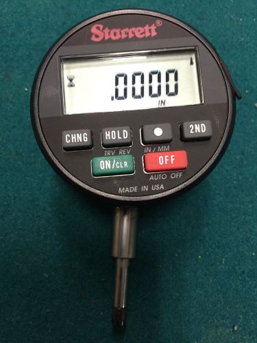 Starrett 2720-1 Wisdom Basic LCD Electronic Indicator, 0.375&#034; Stem Diameter