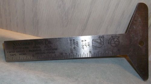 Standard Shield Brand Tools Drill Point Gauge Machinist Tool