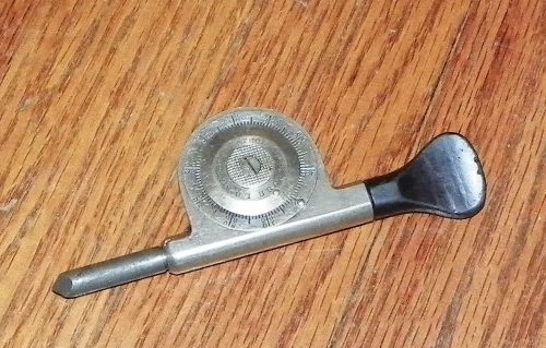 Starrett  #106 Speed Indicator w/1 attachment Hard Rubber Handle