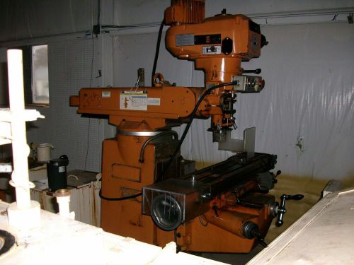 LAGUN, MILL, MODEL FTV-1, R-8 SPINDLE, 2 HP, VAR. SPEED, POWERFEED