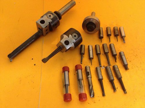 Dbl-202 &amp; dbl-102 boring head with 18 boring bars for sale