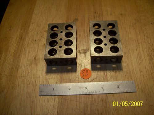 Machinist Parallel Set Up Blocks Matched Pair