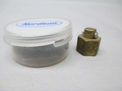 NEW NORDSON 1026732A BRASS GLUE NOZZLE D374753