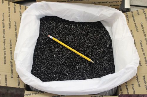 GLASS FILLED BLACK POLYPROPYLENE PLASTIC PELLETS 7 POUNDS.  FREE SHIPPING!!!