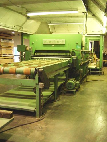 Wemhoner laminating press for sale