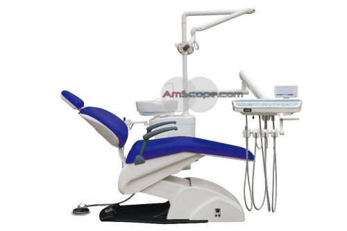 Dental chair complete package-color v20 navy blue fda approval! us seller! for sale