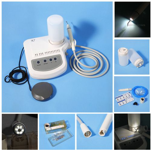 Skysea dental ultrasonic peizo scaler w/ fiber optic handpiece water bottle sk-l for sale