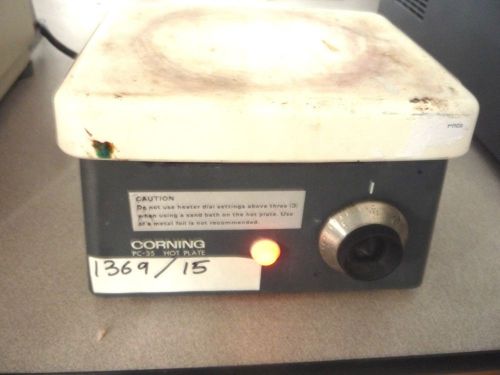 CORNING PC-35 HOT PLATE (ITEM# 1369 /15)