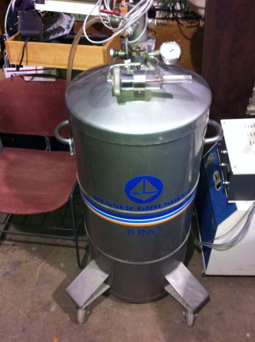 Messer Griesheim Juno 100 Dewar 100 Liter Cryo Cryogenic Storage Liquid Nitrogen