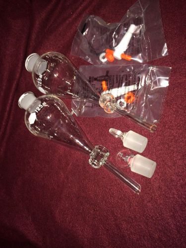 KIMAX Glass 125 mL Separatory Funnel