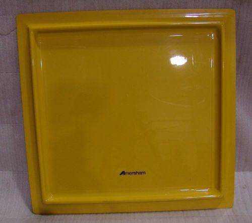 Lab safety tray Amersham 21&#034; x 22&#034; used