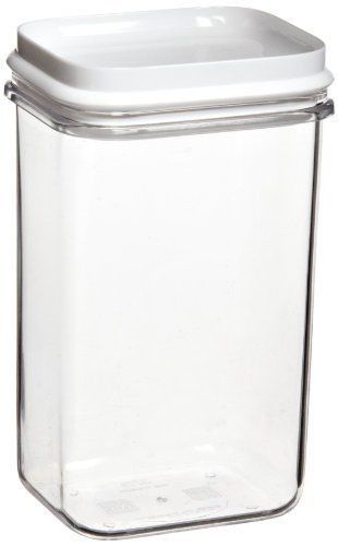 Nalgene 5700-0300 Styrene-Acrylonitrile Lab Sample Box with White LDPE Lid and W