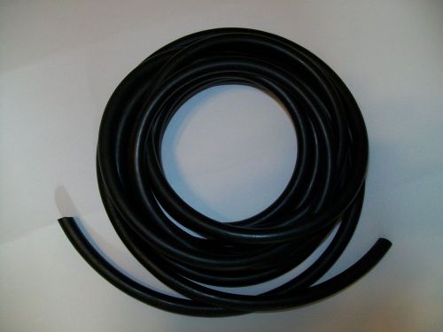 14 Feet 5/16&#034; ID x 1/16&#034; w x 7/16&#034; OD Surgical Latex Rubber Tubing Black