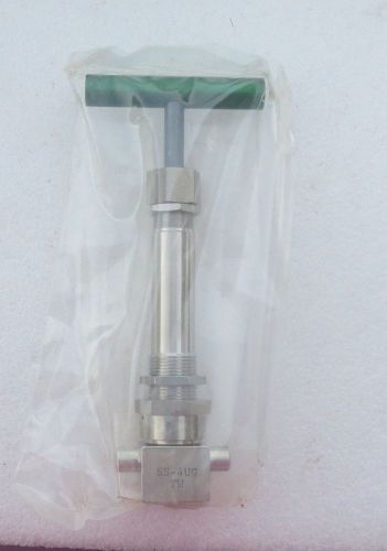 Nupro Swagelok 1/4&#034; TSW  Stainless Steel Bellows Sealed Valve SS-4UG-TW New