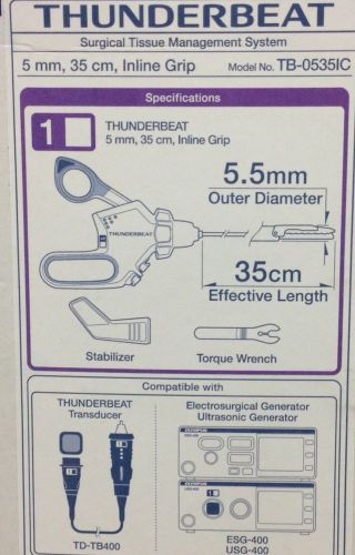 Olympus REF# TB-0535IC  TB0535IC Thunder Beat 5mm 35cm Inline Grip