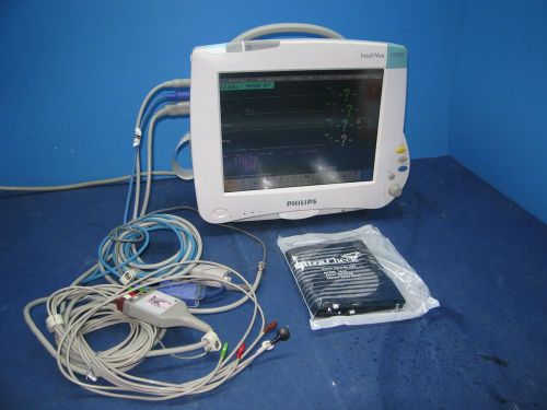 Philips mp50 intellivue color patient vital signs monitor m3001a 90 day warranty for sale