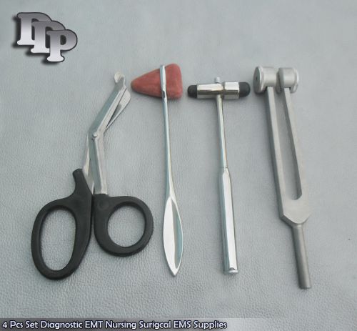 4 piece diagnostic set - emt nursing surgical ems student paramedic for sale