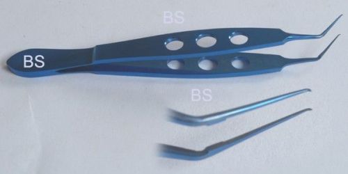 Titanium  capsulorrexis forceps very delicate. flot handle ophthalmic instrument