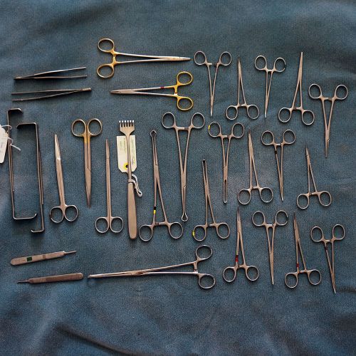 Minor Surgery Set (Lot of 37 Pieces)