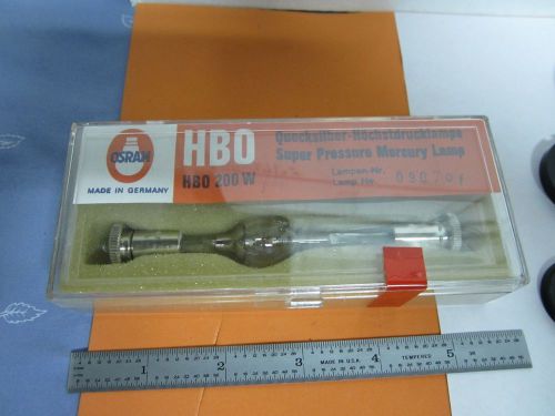 MICROSCOPE LAMP HBO OSRAM 200W AS IS BIN#K4