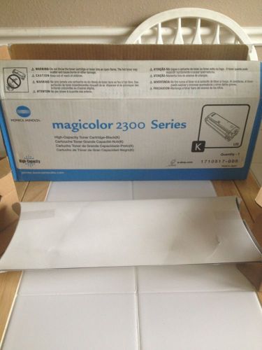 Konica Minolta Magicolor 2300 Series Black Toner