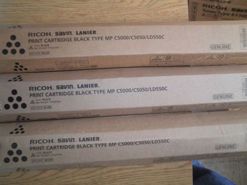 RICOH MP C5000 TONER GENUINE BLACK 841284