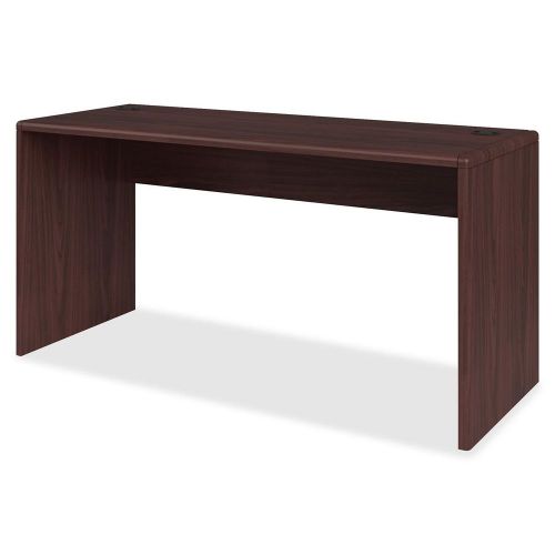 The hon company hon107815xnn 10700 series mahogany laminate desking for sale