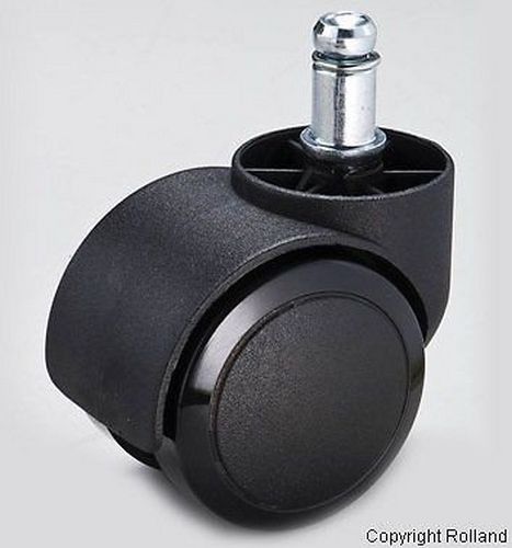 Office Chair Caster Wheels for Hardwood / Hard Flooring