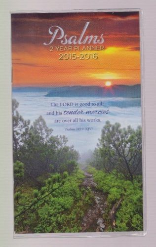 Psalms 2 Year Planner 2015-2016 Bible Verses Vinyl Cover Studio 18 Calendar