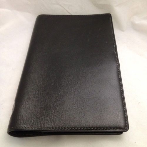 Filofax Guildford Slimline Personal Nappa Leather Black