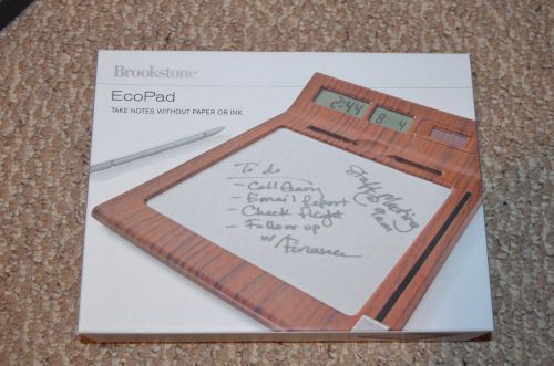 NIB BROOKSTONE EcoPad