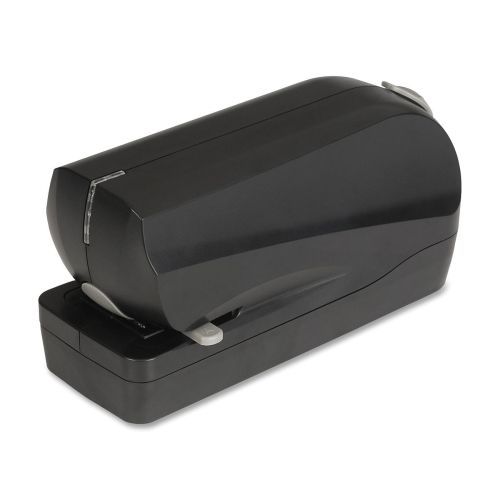 Business Source Flat Clinch Electric Stapler - 20 Sheets Cap- Black - BSN62877