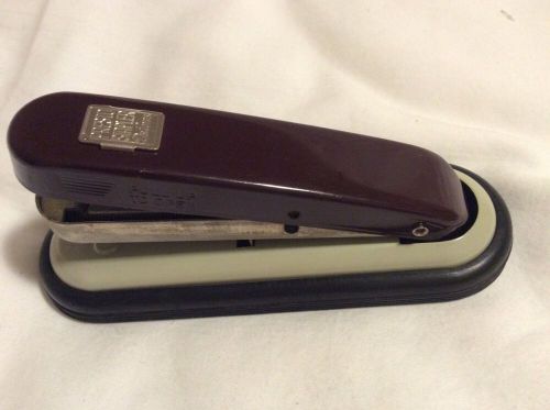 Vintage by Metal Spec. MFG. Co.Presto Stapler Brown / Gray 6&#034; Long