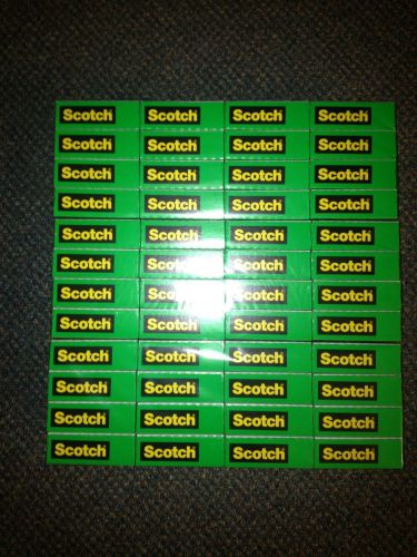 SCOTCH MAGIC TAPE 3M - 48 ROLLS - 3/4&#034; X 1000&#034; Invisible - Write on it