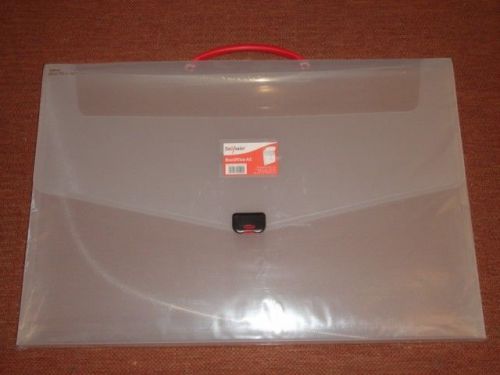 1 Snopake Box Office A2 Clear Plastic Portfolio Cases