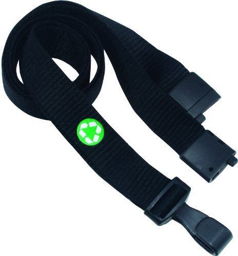 Advantus earth friendly lanyard - x 36&#034; length - black (75574) for sale