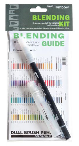 Tombow Blending Kit for Dual Brush Pens, includes Blending Palette, Colorless B