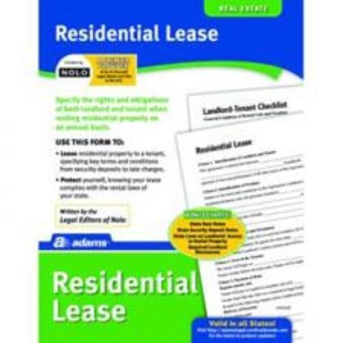 Residential Lease Legal Form