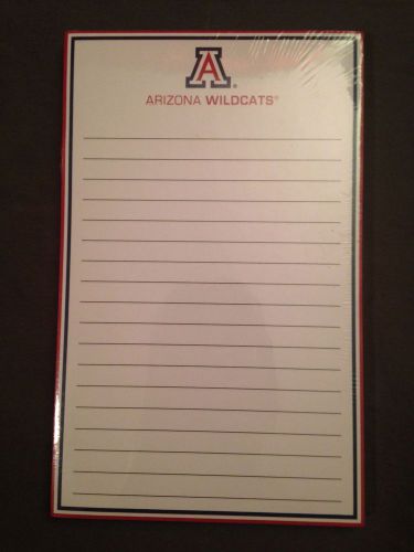 NEW UNIVERSITY of ARIZONA WILDCATS NOTEPADS