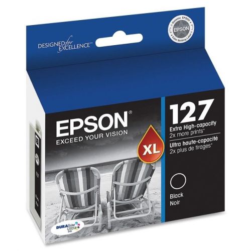 EPSON - ACCESSORIES T127120 BLACK INK CARTRIDGE DURABRITE