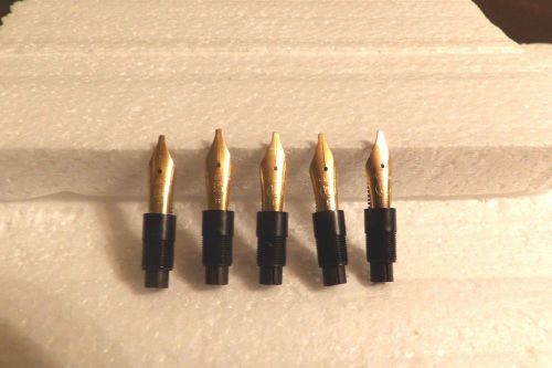 Lot of 5  Pelikan B Nibs Free Shipping!!