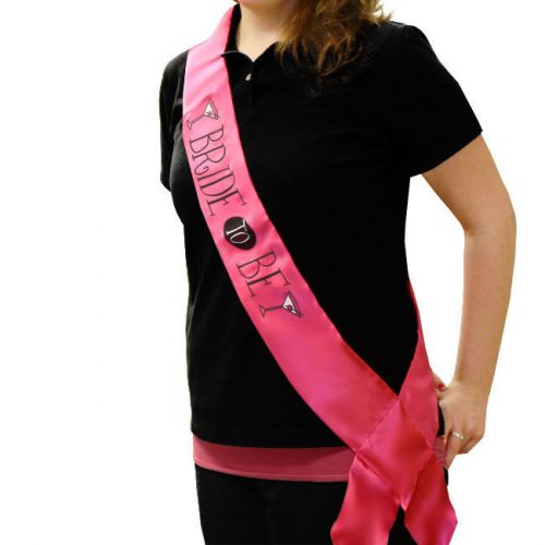 Wilton Pink Bachelorette Bride-to-Be Celebration Sash - 1006-981