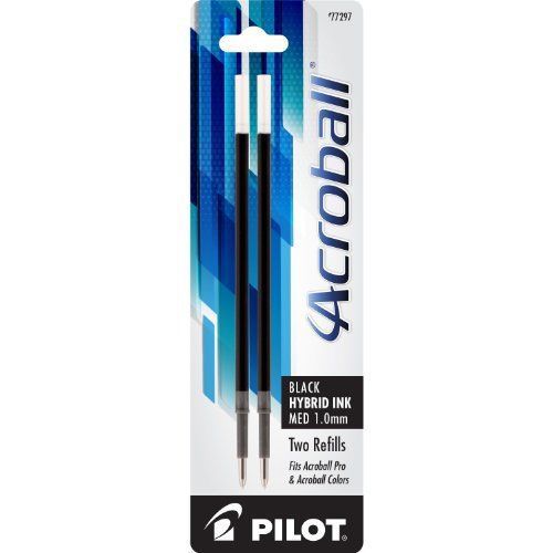 Pilot 77297 Easytouch Pro Refill, Black, 2/pack